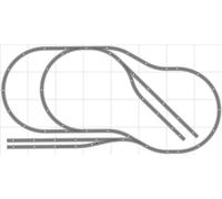 Crazy Model Trains Train Layout #003 Train Set HO Scale 4' X 8' Wire Switches Using Bachmann E-Z Track