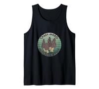 Crazy Morel Hunting Lady - Fun Mushroom Hunter Tank Top