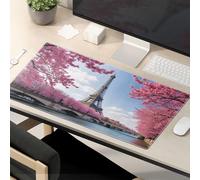 Crazy Mouse Pad Paris In Bloom: A Springtime Eiffel Tower View Mouse Pad Mouse Mat Gaming Mousepad