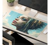 Crazy Mouse Pad Urban Dreams: A Woman'S Vision Of The Future Mouse Pad Mouse Mat Gaming Mousepad