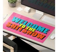 Crazy Mouse Pad Welcome To The Shitshow: A Bold Statement Mouse Pad Mouse Mat Gaming Mousepad