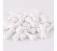 Crazy Night 100 Pieces Skeleton Bones Mini Bones for Halloween Decor or Spooky Graveyard Ground Decoration