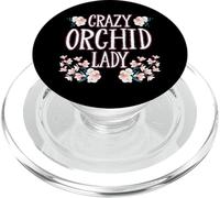 Crazy Orchid Lady Fun Flower PopSockets PopGrip for MagSafe