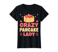 Crazy Pancake Lady - Funny Pancake Lover Women Gifts T-Shirt