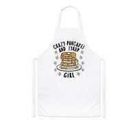Crazy Pancakes and Syrup Girl Stars Chefs Apron