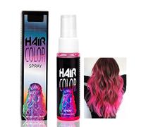Crazy Pink Hair Colour Spray Washable Temporary Hair Dye - Neon Bright Chalk for Party Festival Cosplay Halloween Christmas - Fast Drying Non Sticky Spray On Wash Out Paint for Women & Men