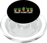 Crazy Plant Lady Plants Lover Garden Gardener Gardening PopSockets PopGrip for MagSafe