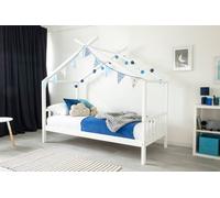 Crazy Price Beds Ltd Charlie Kids White Wooden House Bed | Size: Single Crazy Price Beds Ltd White Single