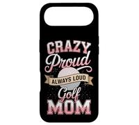 Crazy Proud Always Loud Golf Mom Mother Golf Case for iPhone Air