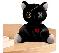 Crazy Rabbit plush- Creepy Bunny, Soft Huggable Toy, Gothic Spooky Design, Unique Horror Stuffed Doll | Funny Cute plush-for Kids, Children, Bedroom, Halloween Decoration, Gift or Collectible