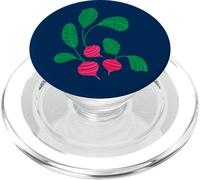 CRAZY RADISHES Fun Healthy Organic Vegetables Pink Red Green PopSockets PopGrip for MagSafe