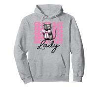 Crazy Rat Lady Rat Girl Mom Mouse Mother's Day Coquette Bow Pullover Hoodie