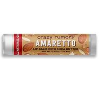 Crazy Rumors Amaretto Soothing Lip Balm Stick for Dry Lips, 100% Natural and Vegan 4 g