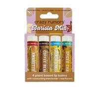 Crazy Rumors Barista Mix - 4 Pack (Amaretto, Coffee Bean, French Vanilla, Spiced Chai) In Clear Clear One Size