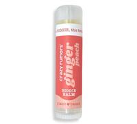 Crazy Rumors Ginger Peach BIGGIE Soothing Lip Balm Stick for Dry Lips, 4 X bigger size, 100% Natural & Vegan