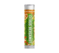 Crazy Rumors Citrus Bergamot Soothing Lip Balm Stick for Dry Lips, 100% Natural and Vegan 4 g