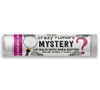 Crazy Rumors Mystery Flavour Shea Butter Soothing Lip Balm Stick for Dry Lips, 100% Natural and Vegan 4g