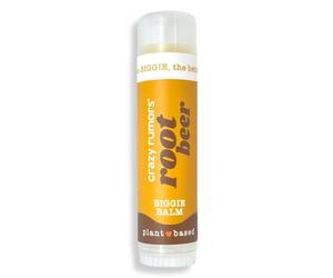 Crazy Rumors Root Beer BIGGIE Soothing Lip Balm Stick for Dry Lips, 4 X bigger size, 100% Natural & Vegan