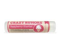Crazy Rumors Raspberry Sorbet Soothing Lip Balm Stick for Dry Lips, 100% Natural and Vegan 4 g