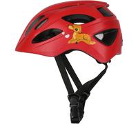 Crazy Safety Cool Cute, bike helmet, junior, red 54-58cm