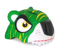 Crazy Safety - Tiger Bicycle Helmet - Green (100101-02-01) Toy NEW