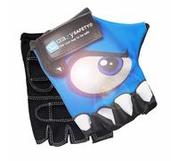 Crazy Safety - Kids Bike Gloves With Reflective Eyes, Padded Palms ... Toy NEW