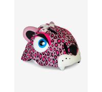 Crazy Safety Leopard helmet pink kids
