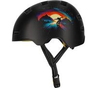 Crazy Safety Rampage Skating, bike helmet, black/orange 57-61cm