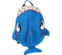 Crazy Safety Shark, backpack, junior, blue S