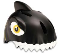 Crazy Safety Black Shark Kids Bike Helmet | Cycle helmet for children aged 2-7 years for bikes, skateboards, balance bikes, scooters, skates Lightweight and adjustable 3D animal helmet 49-55 cm