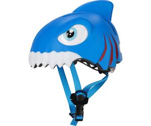 Crazy Safety Shark, bike helmet, junior, blue 49-55cm
