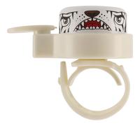 Crazy Safety Tiger, bell, white One size