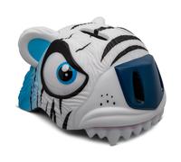 Crazy Safety - Tiger Bicycle Helmet - White (49-55Cm) (100101-03-01) Toy NEW