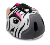 Crazy Safety - Zebra Bicycle Helmet - Black/White (49-55Cm) (100901... Toy NEW