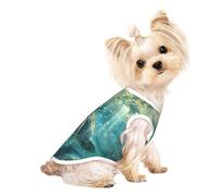 Crazy Save Manatee Print Sleeveless T-Shirt for Dogs Cats Tank Top Apparel Wear Indoor Outdoor Fashion Gear