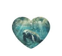 Crazy Save Manatee Printing 10 Pcs Air Freshener Cards,Car Scented Hanging Sheets Air Freshener Set For Car Decoration