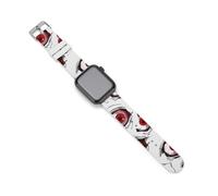 Crazy Scary Eyeballs Silicone Bands Replacement Strap Wristbands Compatible with IWatch 42mm/44mm