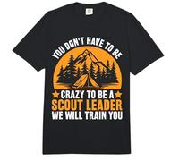 Crazy Scout Guide - Funny Scouting Comfort Colors Adult Heavyweight T-Shirt