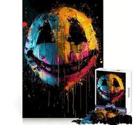 Crazy Smiles Vibrant Hues 1000 Piece Jigsaw Puzzles for Adults Stress Free DownTime Game Enjoyable Challenge Nice Art (38x26cm)
