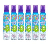 Crazy Soap Foaming Soap 225ml - Blue - This Mild And Gentle Crazy Foam Is Perfect For Kids Bathtime! - Dermatologically Tested - Pack Of 6