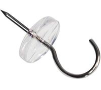 CraZy TACKz - 2 in 1: Push pin with Hook or Thumb Tack with Hook - New Invention Hang 100's of Items Interior or Exterior Decor at Home School Office DIY for Party or Holiday