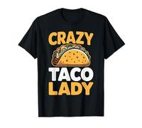 Crazy Taco Lady Funny Tacos T-Shirt