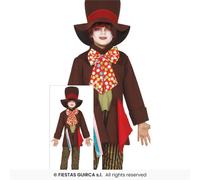 Crazy Tailor Mad Hatter Childrens Fairytale Book Day Fancy Dress Costume Age 3-1
