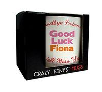 CRAZY TONY'S Female Sorry You're Leaving Personalised Mug Goodbye Good Luck Colleague Gift