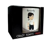 CRAZY TONY'S Ladys Prison Guard Personalised Mug Colleague Niece Birthday Prison Officer Gift