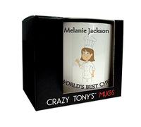 CRAZY TONY'S Ladys Worlds Best Chef Personalised Mug Congratulations Daughter Girl Cook Gift