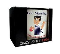 CRAZY TONY'S Mens Worlds Best Butcher Mug Personalised Mug Dad Husband Butcher Gift, Design 3