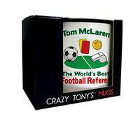 CRAZY TONY'S Personalised Sports Official Mug Good Luck Ref Thank You Football Referee Gift