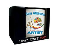 CRAZY TONY'S Worlds Best Artist Personalised Mug Good Luck Daughter Son Art Birthday Gift