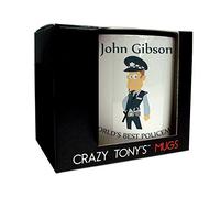 CRAZY TONY'S Worlds Best Policeman Mug Personalised Mug Good Luck Policeman Gift, Design 1